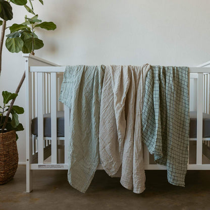 Sage Swaddle Set by Parker Baby Co.