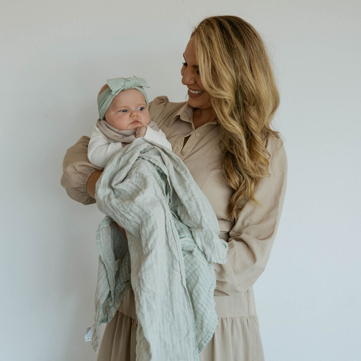 Sage Swaddle Set by Parker Baby Co.