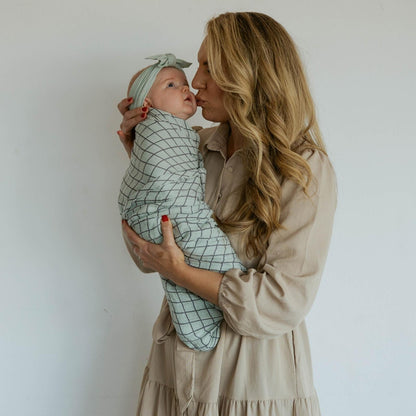 Sage Swaddle Set by Parker Baby Co.