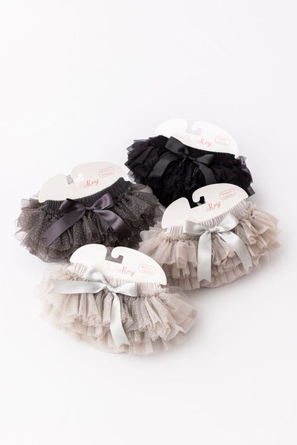 SALE Charcoal & Silver Glitter Ruffle Tutu BloomerTutu BloomerTorqelo.com
