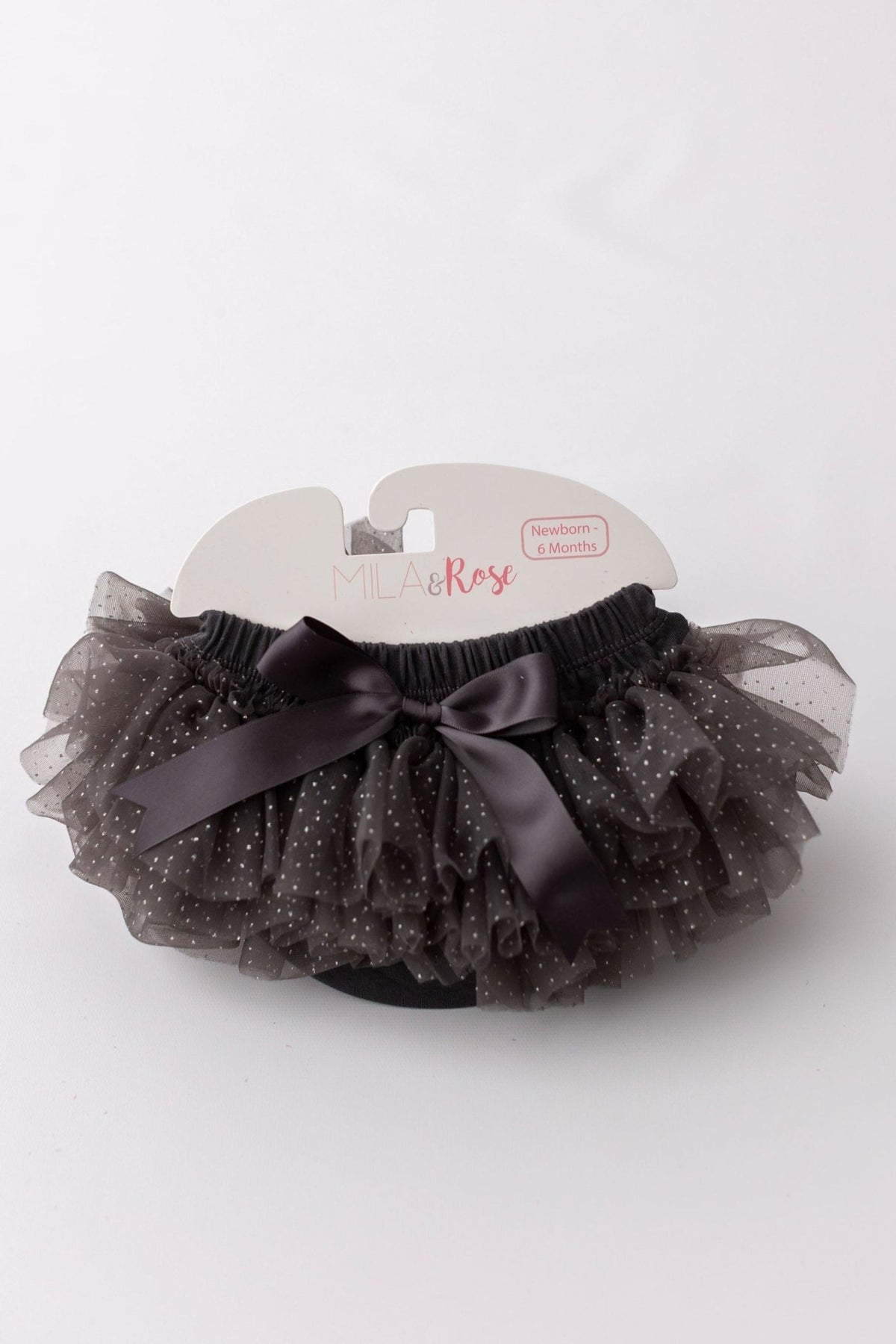 SALE Charcoal & Silver Glitter Ruffle Tutu BloomerTutu BloomerTorqelo.com