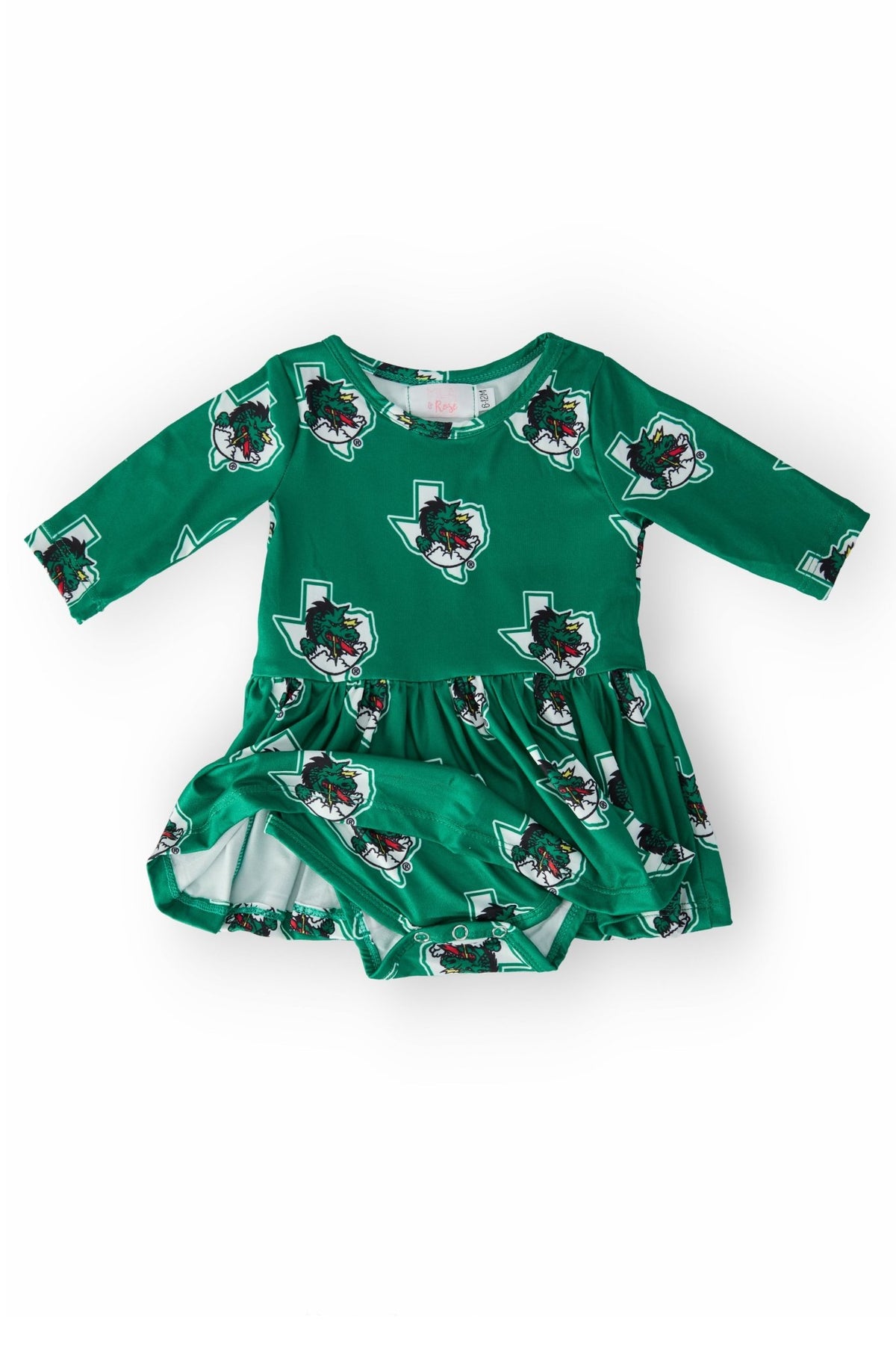 SALE Southlake Carroll Dragons 3/4 Sleeve Twirl BodysuitTwirl Bodysuit - 3/4 SleeveTorqelo.com