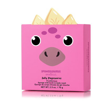 Sally Stegosaurus | Spongeasaurus Dinosaur BufferBody Wash Infused BufferTorqelo.com