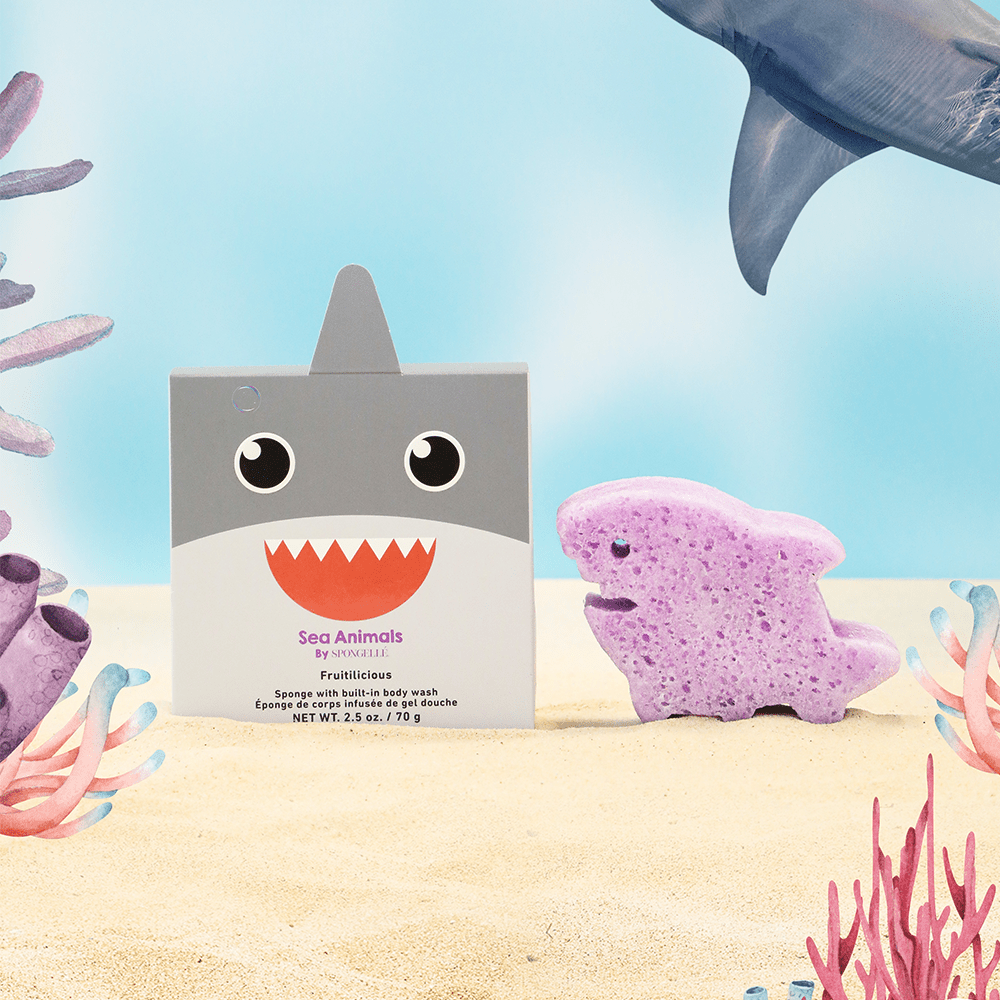Sammy Shark | Sea AnimalsBody Wash Infused BufferTorqelo.com