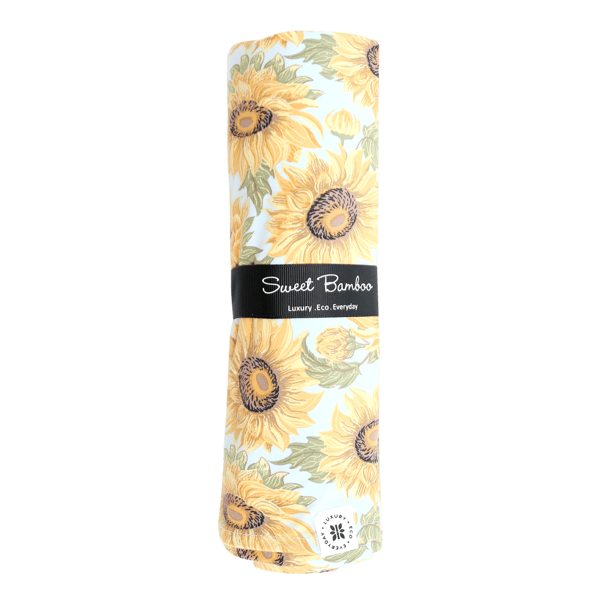 Sammy's Sunflower Swaddle by Sweet Bamboo