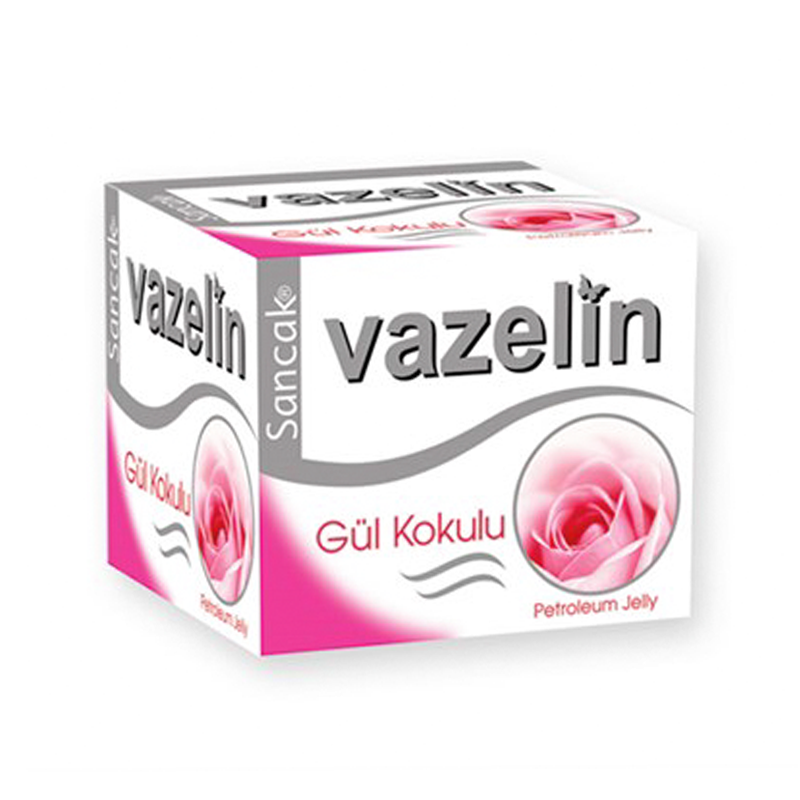 Sancak Rose Scented Petroleum Jelly Softening Balm 115g by Beauty Care Bag
