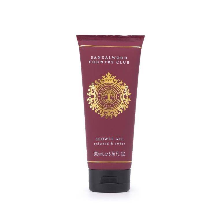 Sandalwood Country Club Redwood & Amber Shower Gel 200 ml by Beauty Care Bag