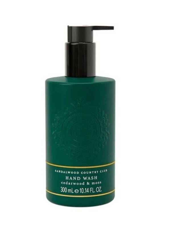 Sandalwood Country Club Cedarwood & Moss Liquid Soap, 300 ml by Beauty Care Bag