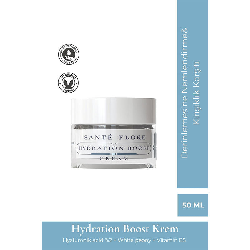 Sante Flore Moisturizing and Plumping Cream with Hyaluronic Acid 50 ml by Beauty Care Bag