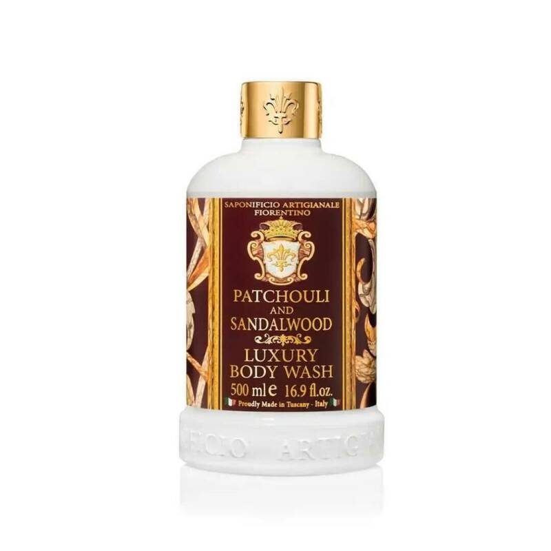 Saponificio Artigianale Fiorentino Patchouli & Sandalwood Shower Gel 500ml by Beauty Care Bag