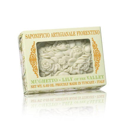 Saponificio Artigianale Fiorentino Lily of the Valley Soap 125g by Beauty Care Bag