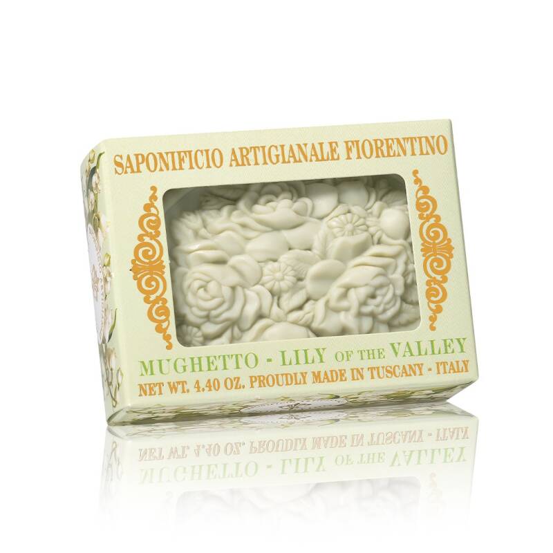 Saponificio Artigianale Fiorentino Lily of the Valley Soap 125g by Beauty Care Bag