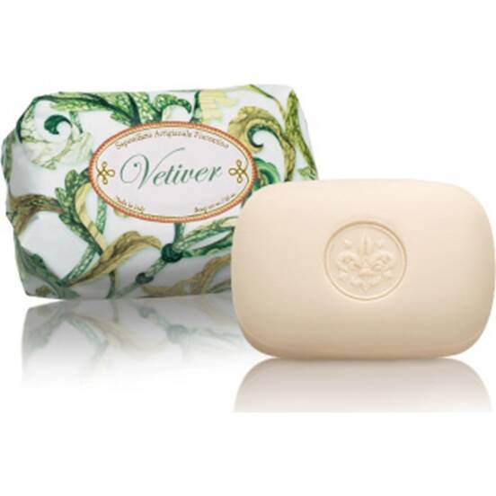 Saponificio Artigianale Fiorentino Vetiver Soap 200g by Beauty Care Bag