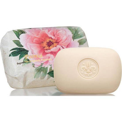 Saponificio Artigianale Fiorentino Peony Soap Set 4 x 200g by Beauty Care Bag