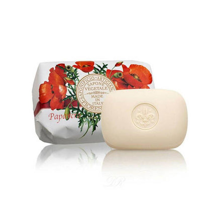 Saponificio Artigianale Fiorentino Poppy Soap 200g by Beauty Care Bag