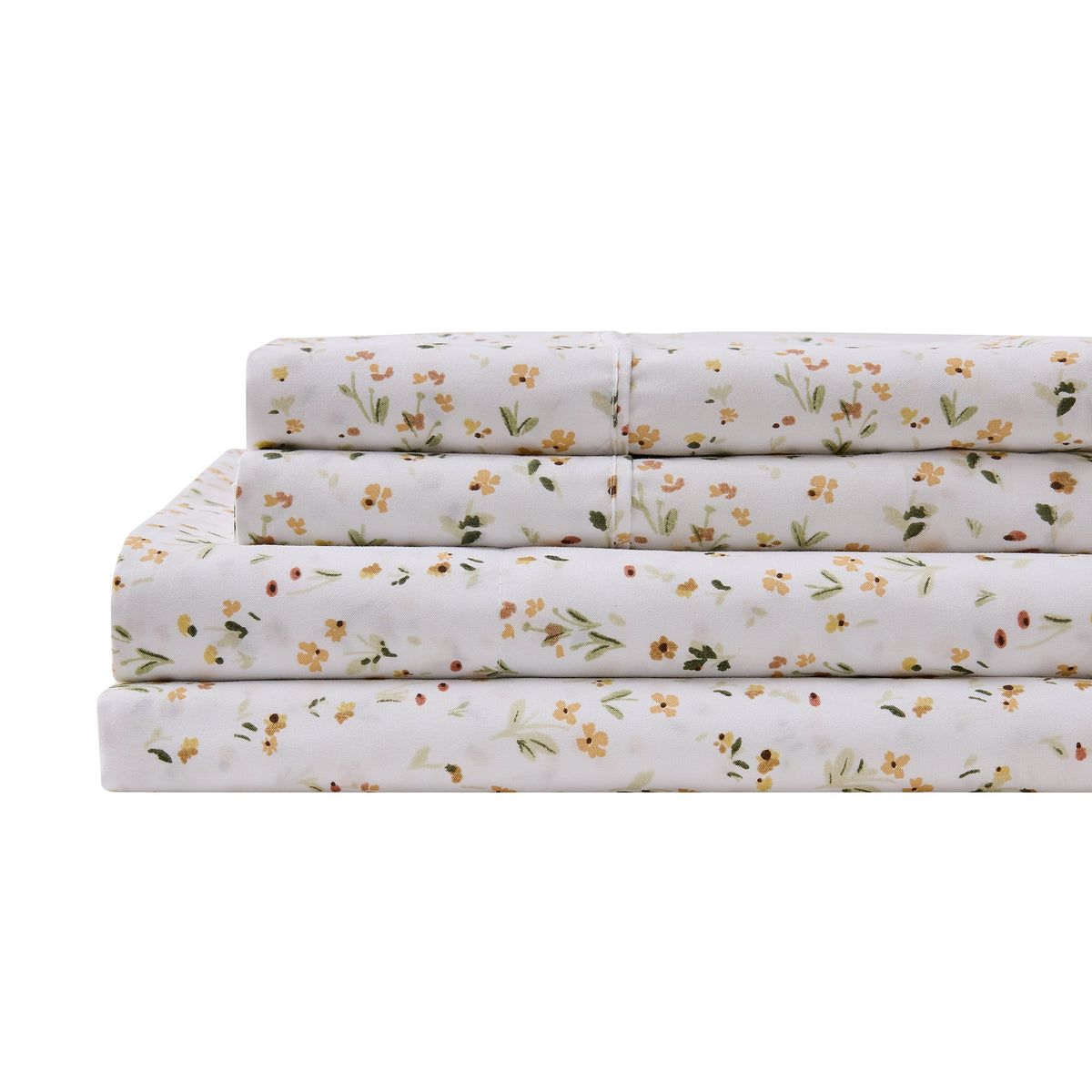Watercolor Floral Sheet Set - Delia Collection by Great Bay Home