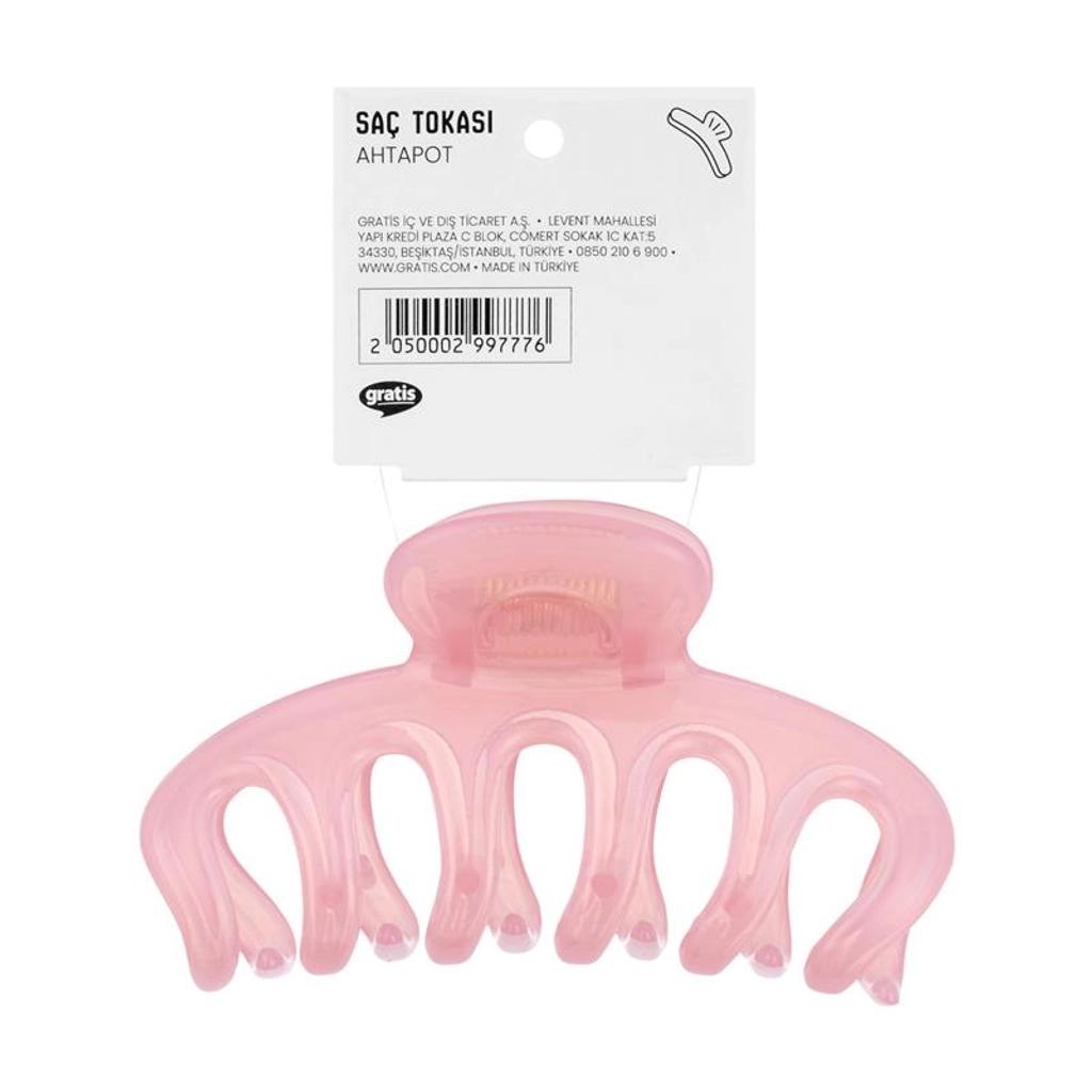 Eklips Premium Pink Octopus Claw Hair Clip by Beauty Care Bag