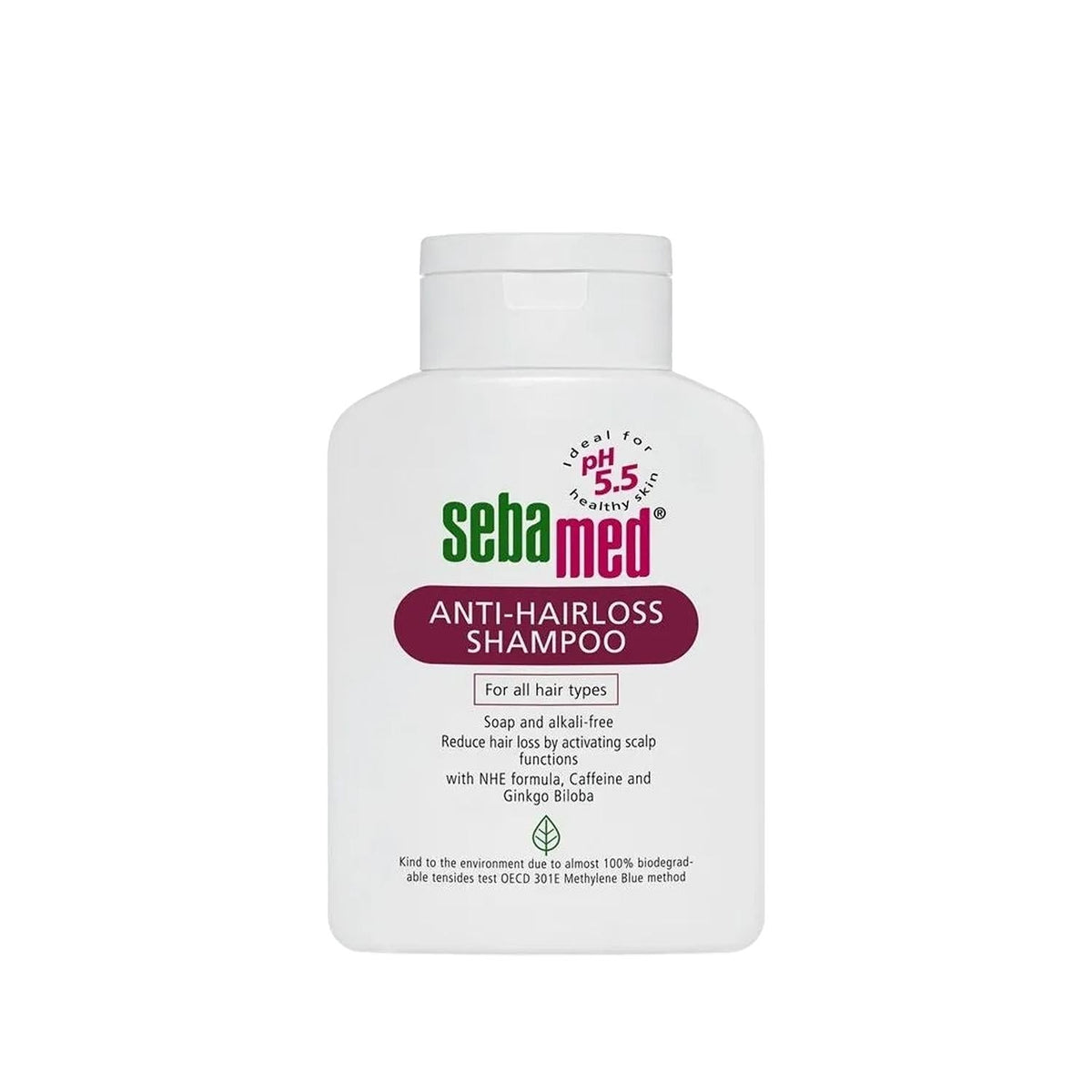 Sebamed Anti-Hairloss Shampoo - Dermatologically Tested, pH Balanced for Hair Loss Treatment (200ml)ShampooTorqelo.com