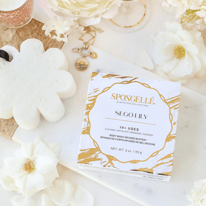 Sego Lily | Elevation Boxed FlowerBody Wash Infused BufferTorqelo.com