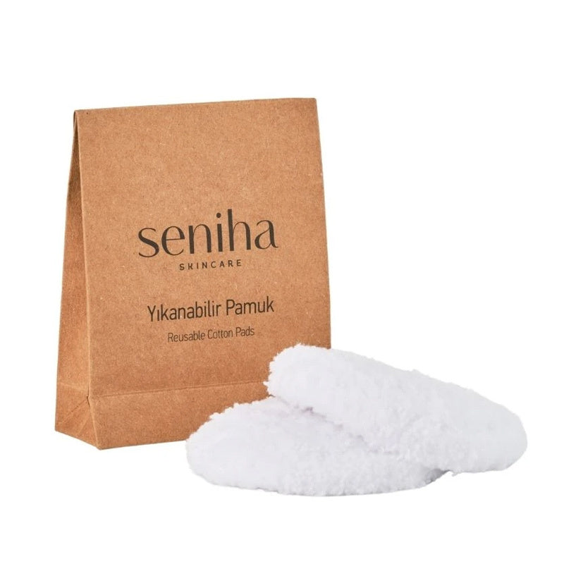 Seniha Skincare Reusable Cotton Makeup Remover Pads 2-Pack by Beauty Care Bag