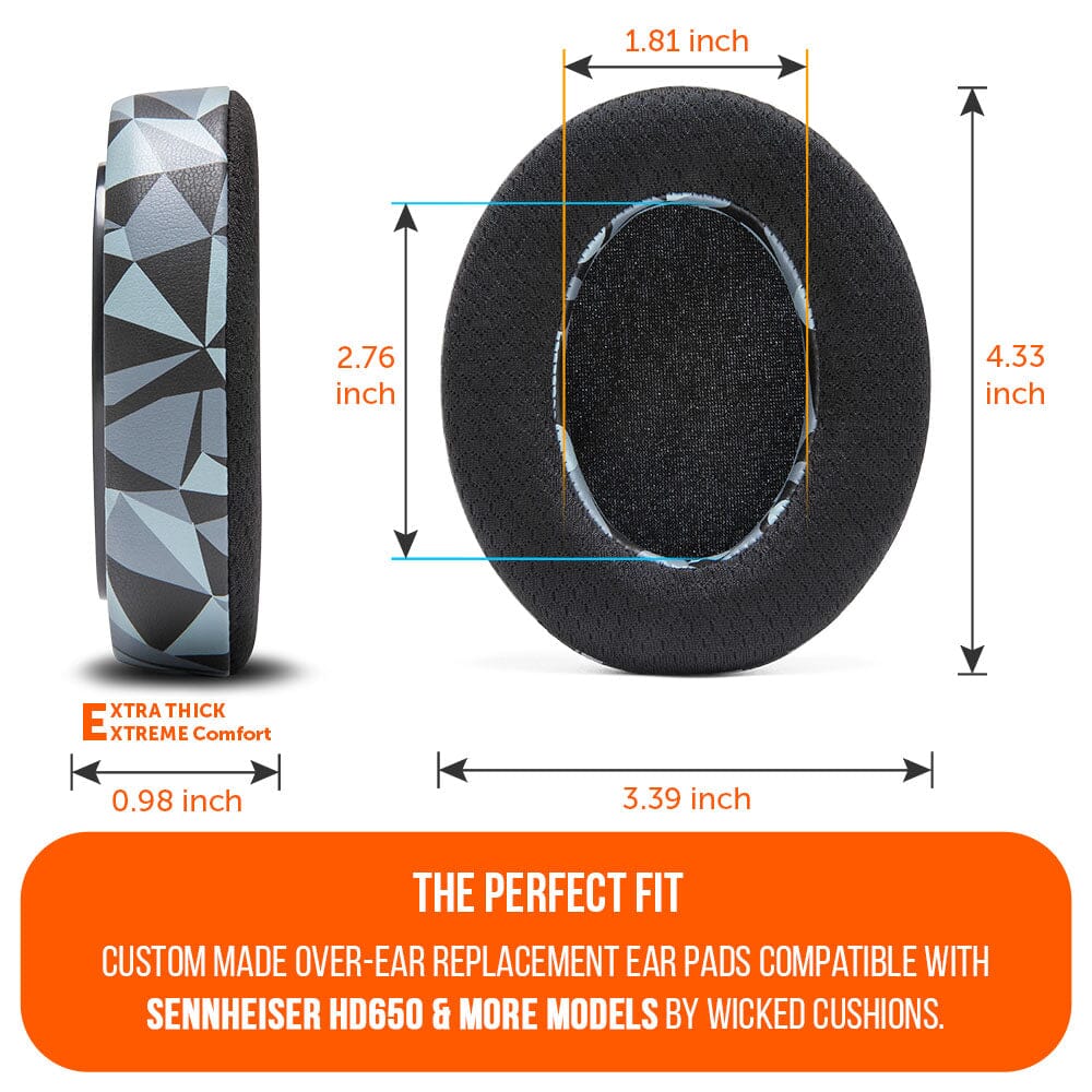 Sennheiser HD6XX & HD600 Gel Earpads - WC FreeZe HDCooling Gel Ear PadsTorqelo.com