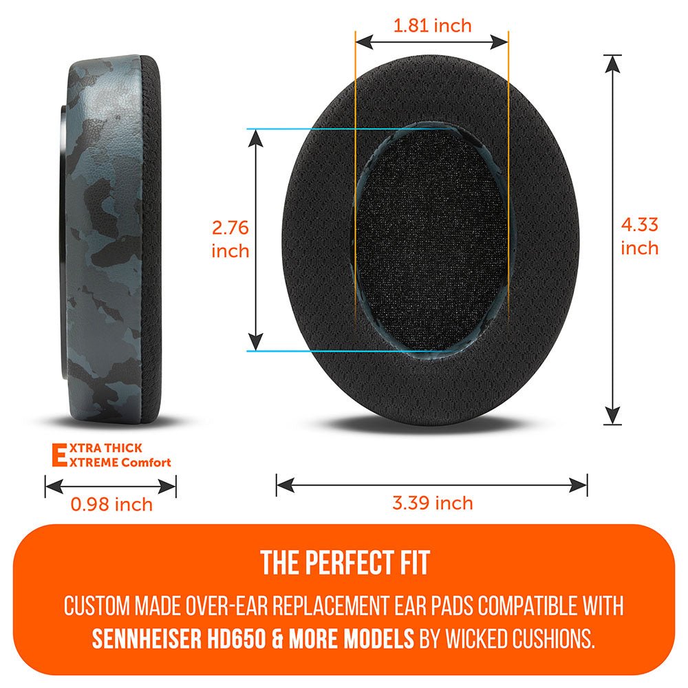 Sennheiser HD6XX & HD600 Gel Earpads - WC FreeZe HDCooling Gel Ear PadsTorqelo.com