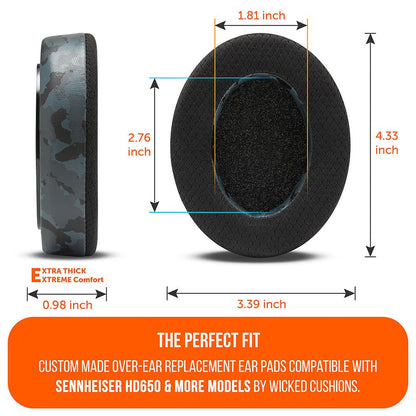 Sennheiser HD6XX & HD600 Gel Earpads - WC FreeZe HDCooling Gel Ear PadsTorqelo.com