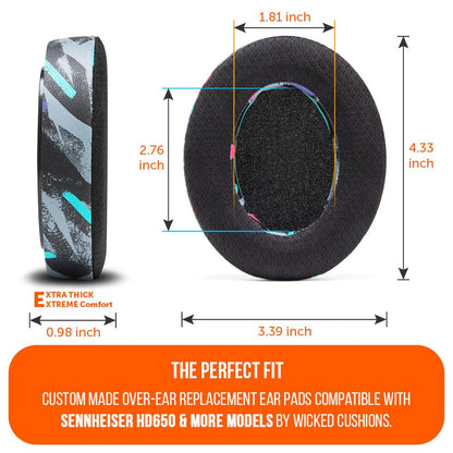 Sennheiser HD6XX & HD600 Gel Earpads - WC FreeZe HDCooling Gel Ear PadsTorqelo.com