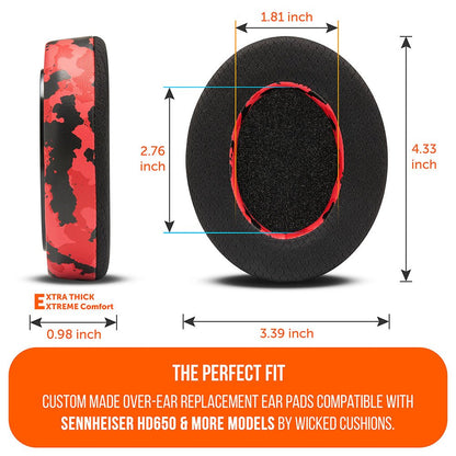 Sennheiser HD6XX & HD600 Gel Earpads - WC FreeZe HDCooling Gel Ear PadsTorqelo.com