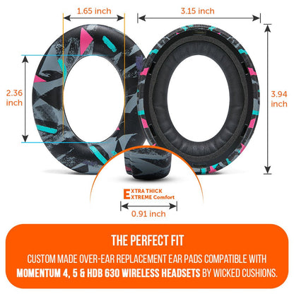 Sennheiser Momentum 4, 5 & HDB 630 Earpads - WC PadZ Momentum 4, 5 & HDB 630Ear PadsTorqelo.com