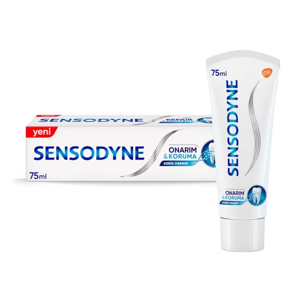 Sensodyne Repair & Protect Whitening Toothpaste 75ml by Beauty Care Bag