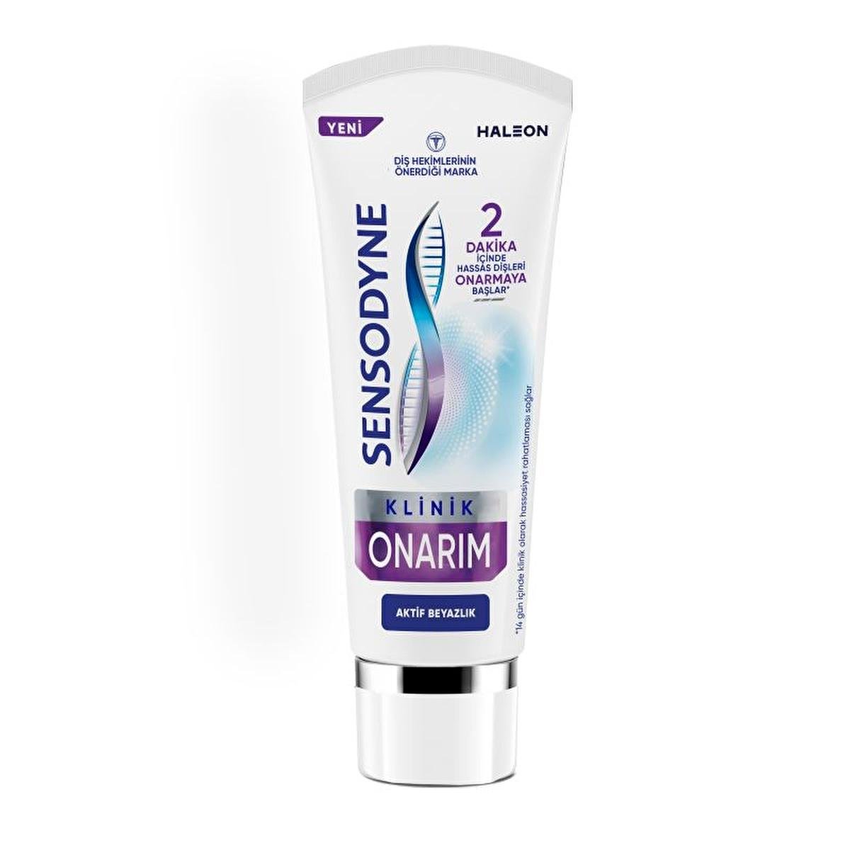 Sensodyne Sensitive Teeth Toothpaste - Clinical Repair, Active Whitening, 2.54 fl ozToothpasteTorqelo.com