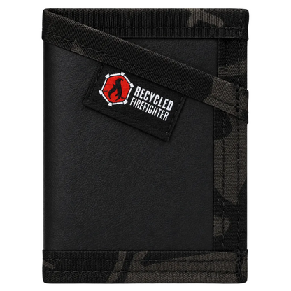 Sergeant Wallet - Combat Boot Leather Edition by Recycled Firefighter