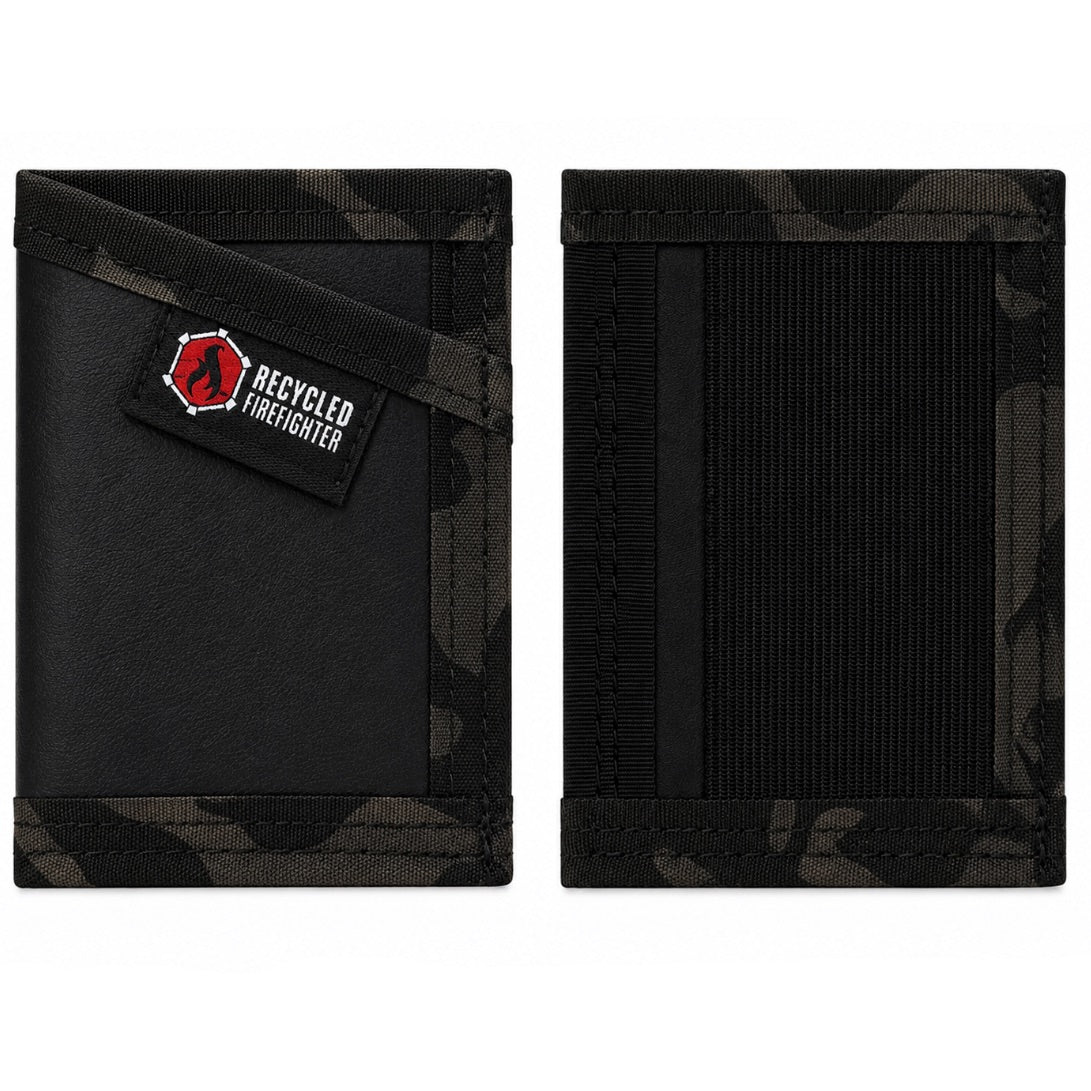 Sergeant Wallet - Combat Boot Leather Edition by Recycled Firefighter