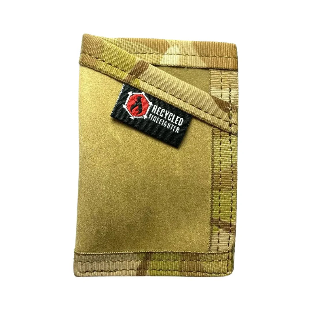 Sergeant Wallet - Combat Boot Leather Edition by Recycled Firefighter