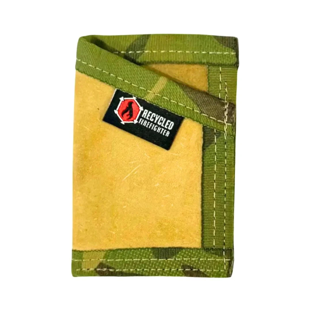 Sergeant Wallet - Combat Boot Leather Edition by Recycled Firefighter
