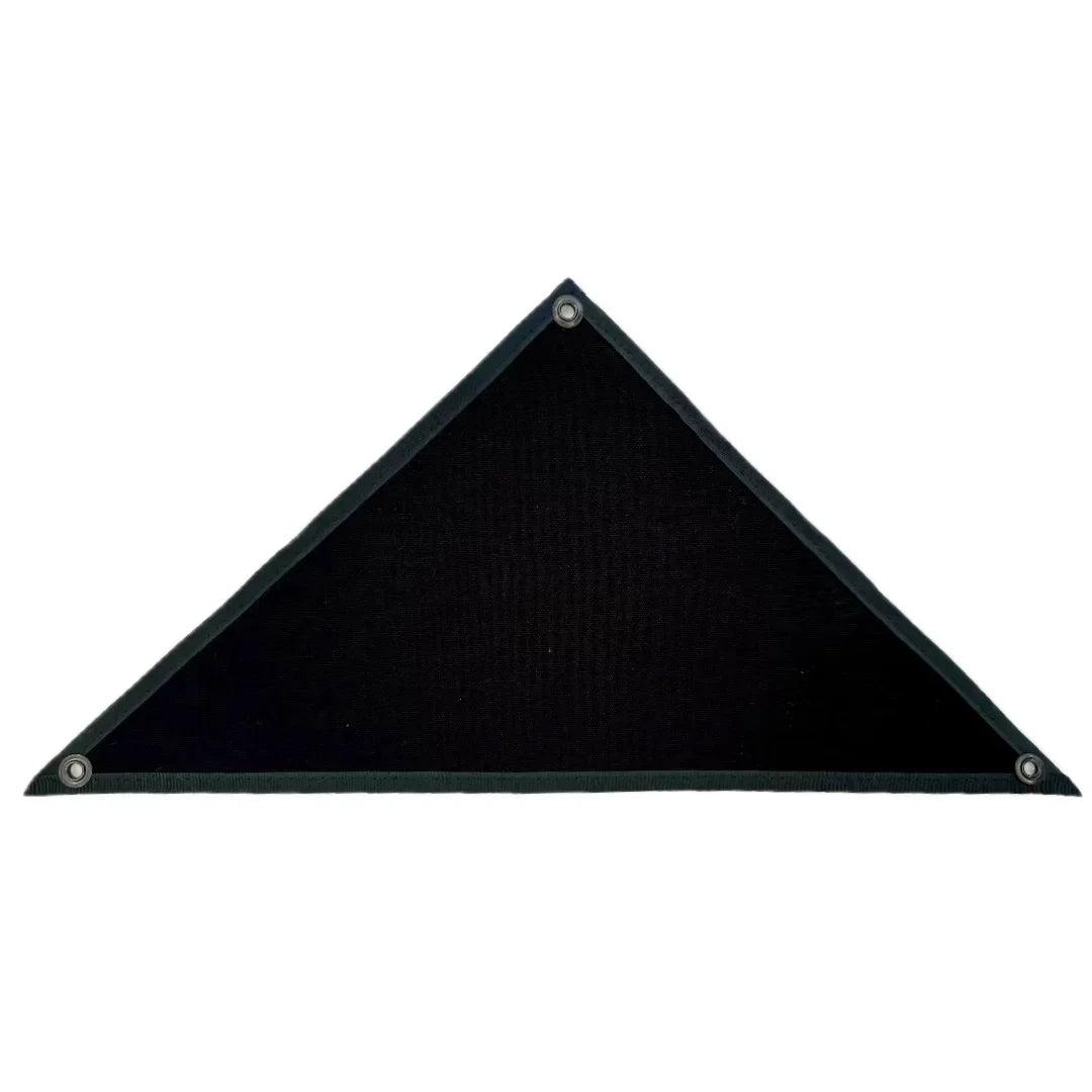 Service Star Triangle Flag - Fire Hose by Recycled Firefighter