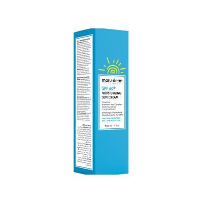 Maruderm SPF50+ Moisturizing Sunscreen Lotion - Vegan, Non-Comedogenic Sun Protection with Hyaluronic Acid by Beauty Care Bag