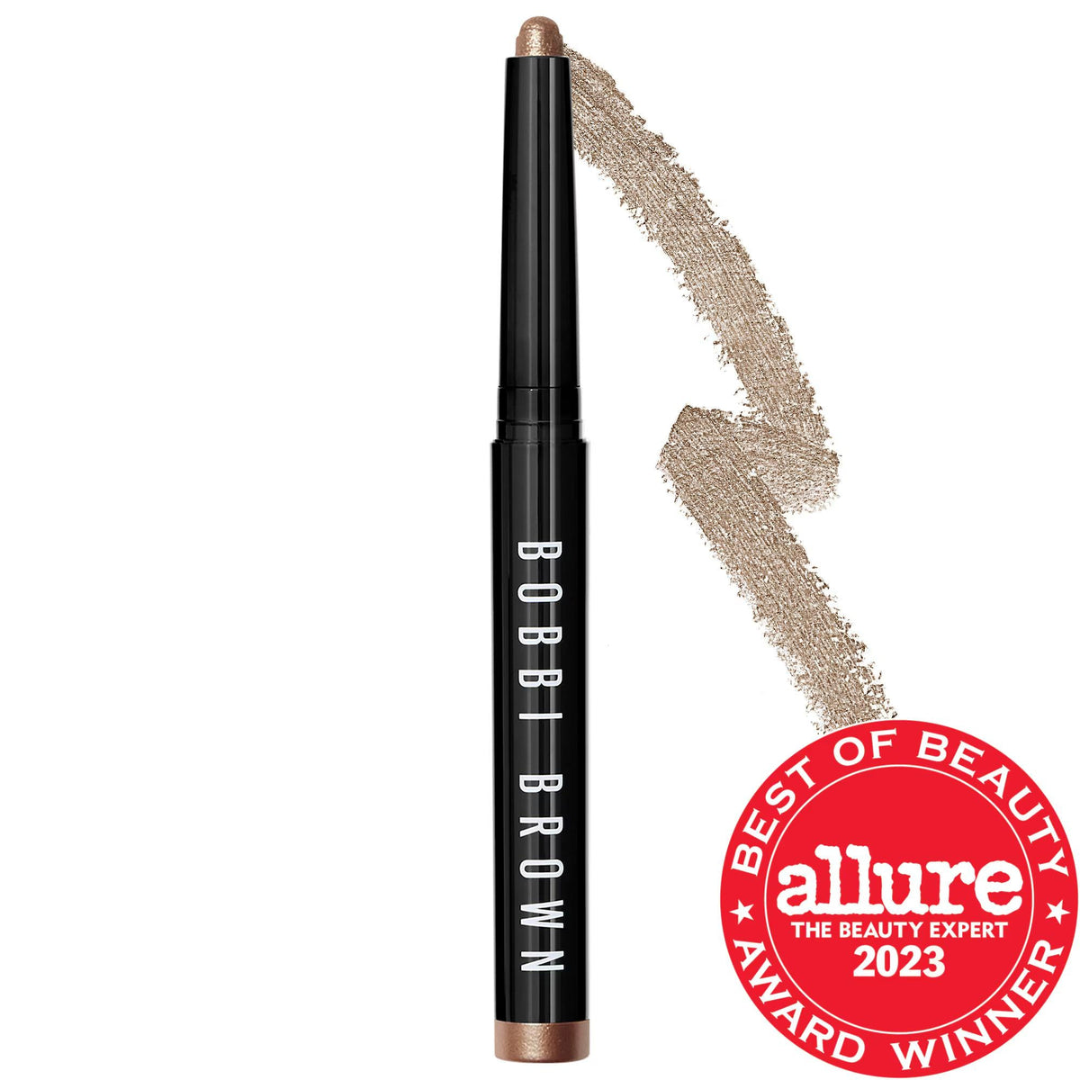 Highly pigmented waterproof cream eyeshadow stick