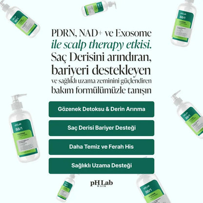 PHLab Exosome NAD+ Triple PDRN Hair & Scalp Care Shampoo, 250ml by Beauty Care Bag
