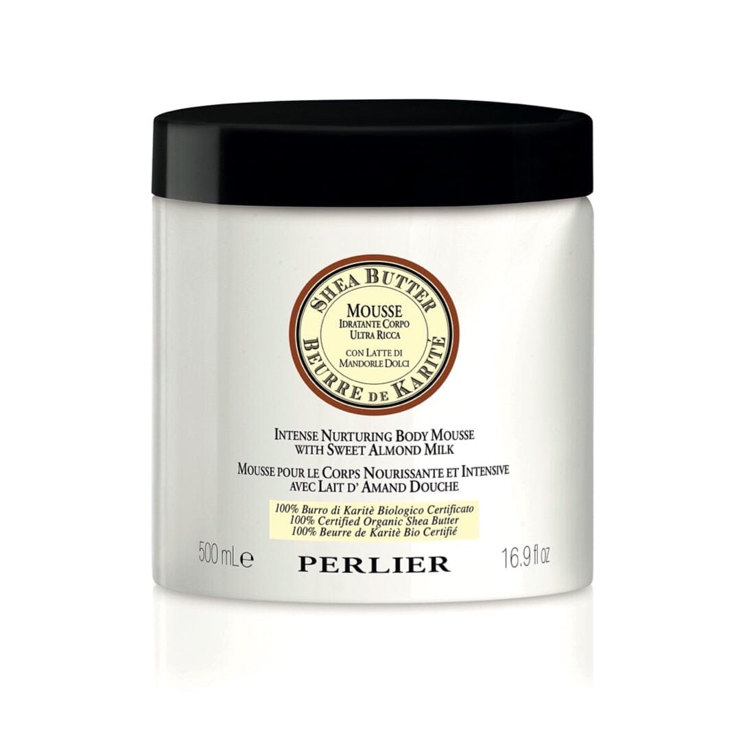 Perlier Shea + Sweet Almond Body Mousse