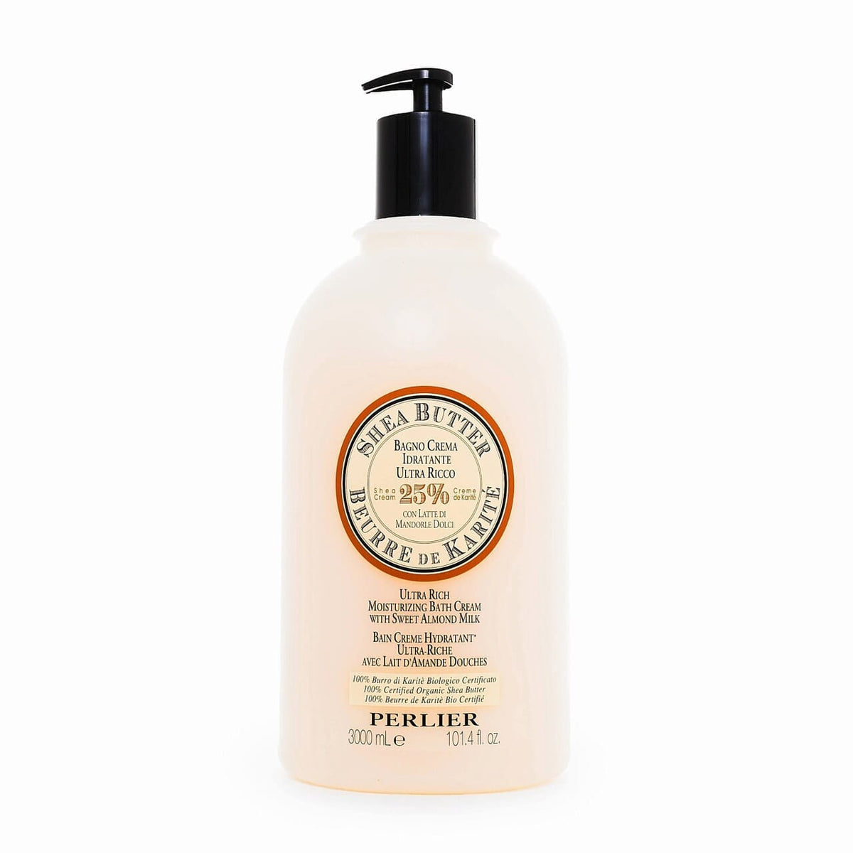 Shea + Sweet Almond Jumbo-Size Bath & Shower CreamBODY CARE, BATH & SHOWER CREAMS, SHEA BUTTER, 3 LITERTorqelo.com
