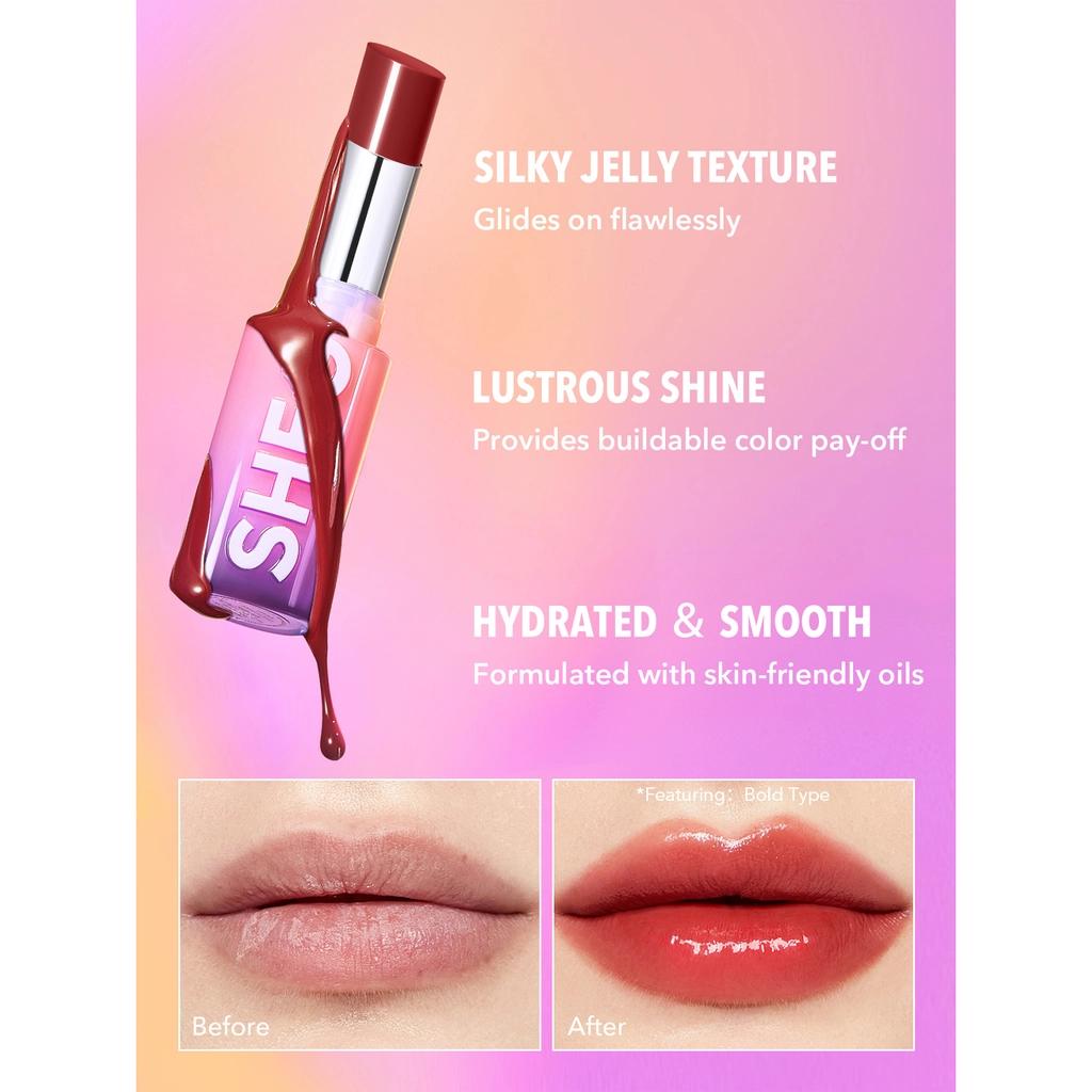 Sheglam Mirror Kiss Shine Lipstick 666 Own Your ShineMakeupTorqelo.com