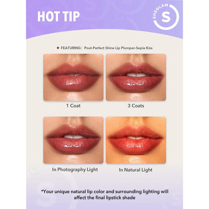 Sheglam Pout Perfect Plumper Lip Gloss in Pink Flamingo 2.3gMakeupTorqelo.com
