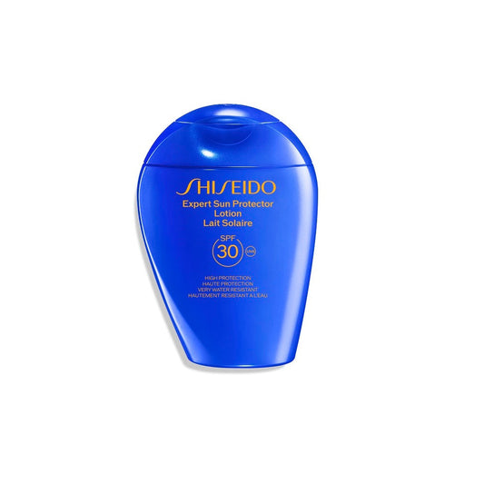 Shiseido Sun Blue Expert Sun Protector Lotion SPF30 150ml by Beauty Care Bag