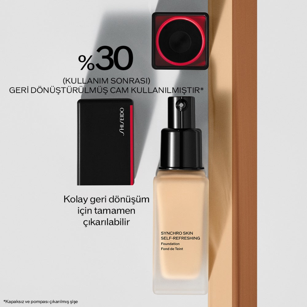 Shiseido Synchro Skin Self-Refreshing Foundation 130 30ml by Beauty Care Bag