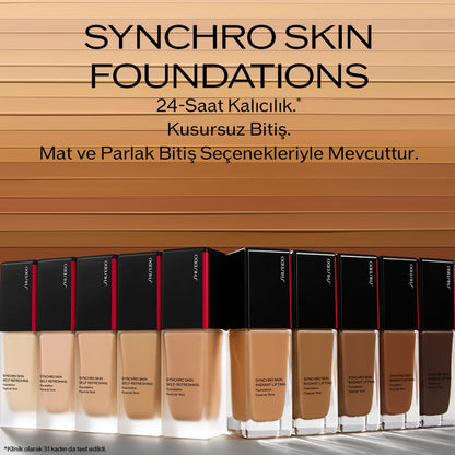 Shiseido Synchro Skin Self-Refreshing Foundation 140 30ml by Beauty Care Bag