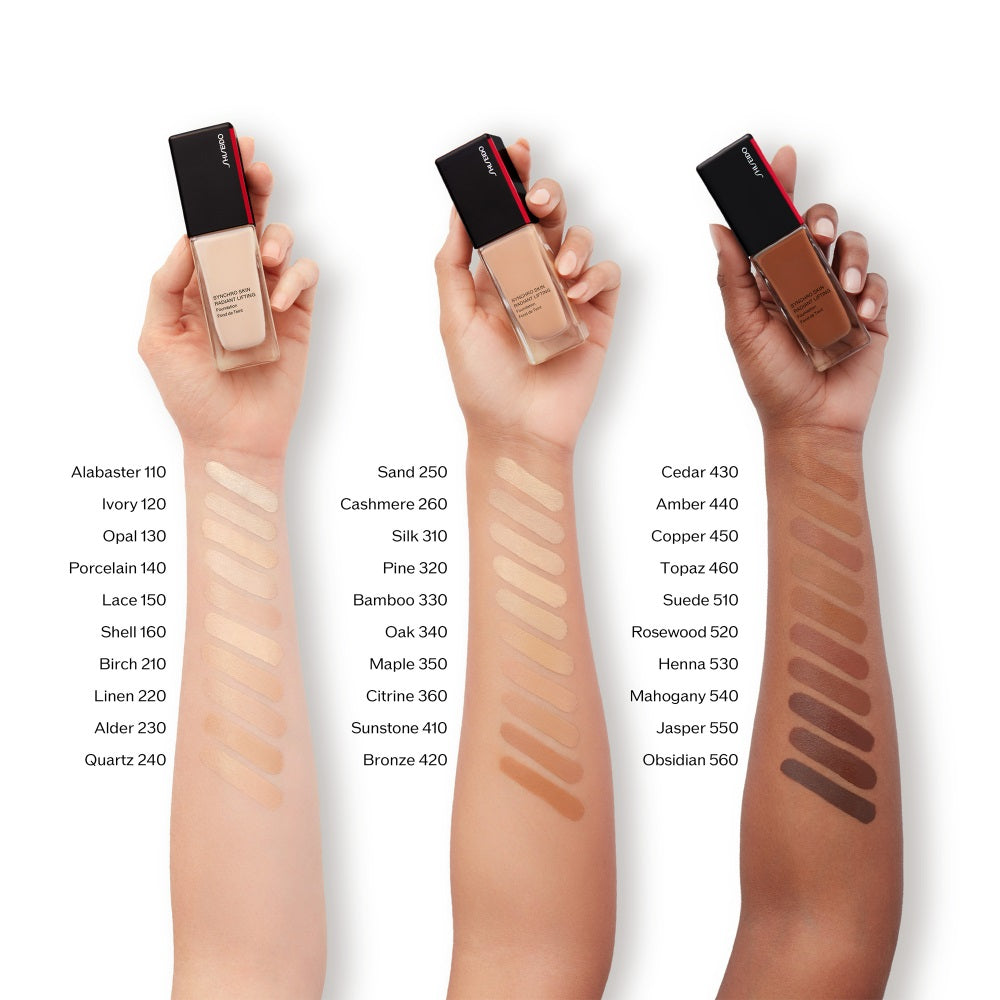 Shiseido Synchro Skin Radiant Lifting Foundation SPF 30 210 Birch 30ml by Beauty Care Bag