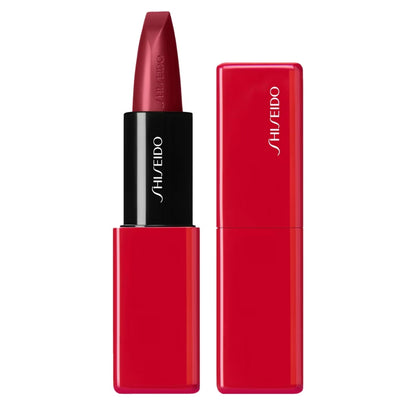 Shiseido Technosatin Gel Lipstick 411 Scarlet Cluster 3.3g by Beauty Care Bag