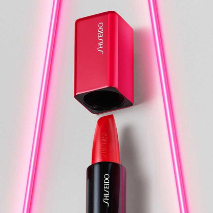 Shiseido Technosatin Gel Lipstick 416 Red Shift Satin Finish by Beauty Care Bag